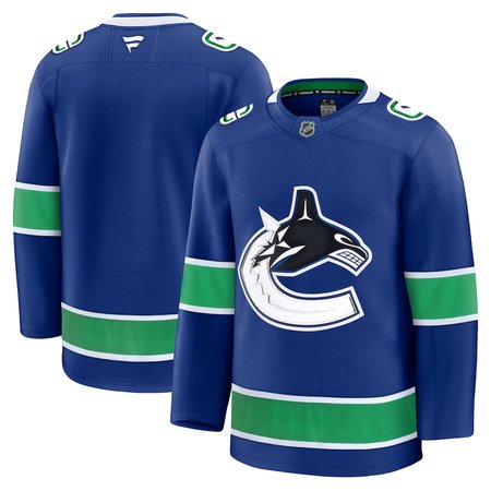 Men's Vancouver Canucks Blue Home Premium Jersey