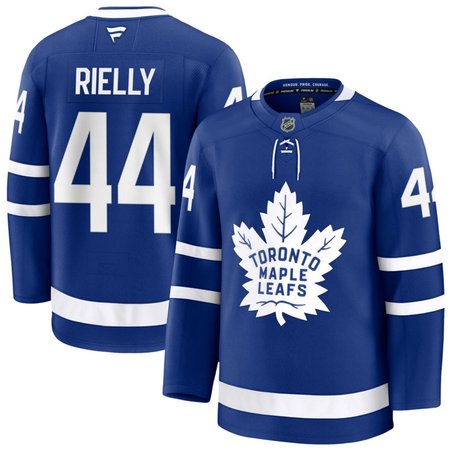Men's Toronto Maple Leafs #44 Morgan Rielly Blue Home Premium Jersey