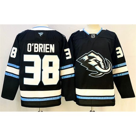 Men's Utah Mammoth #38 Liam O'Brien Navy 2025 Stitched Premium Jersey