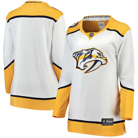 Women's Nashville Predators White Away Jersey
