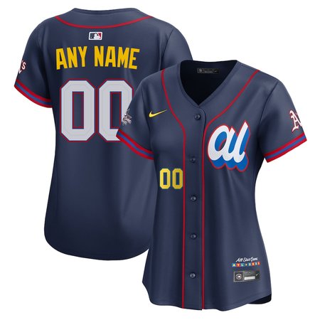 Women's American League Custom Navy 2025 All-Star Edition Limited Player Jersey