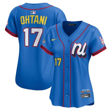 Women's National League #17 Shohei Ohtani Blue 2025 All-Star Edition Limited Player Jersey