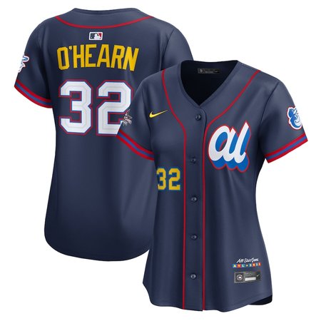 Women's American League #32 Ryan O'Hearn Navy 2025 All-Star Edition Limited Player Jerse