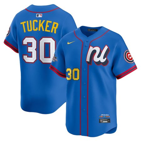 Youth National League #30 Kyle Tucker Blue 2025 All-Star Edition Limited Player Jersey