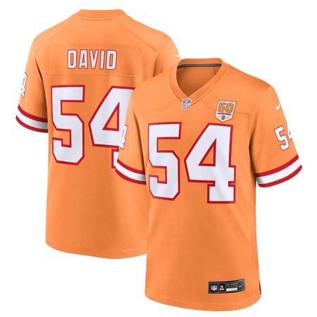 Men's Tampa Bay Buccaneers #54 Lavonte David Nike Creamsicle 50th Season Game Jersey