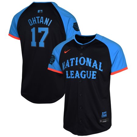 Youth National League Shohei Ohtani Navy 2024 MLB All-Star Game Limited Player Jersey