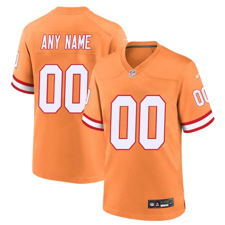 Men's '76 Tampa Bay Buccaneers Custom Nike Orange Player Game Jersey