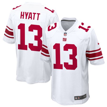 Youth New York Giants #13 Jalin Hyatt White Alternate Game Jersey