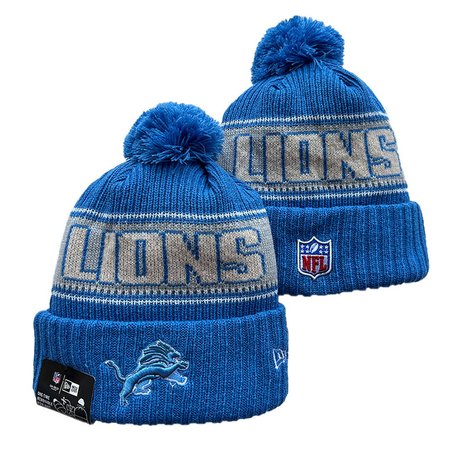 Detroit Lions Knit Hat