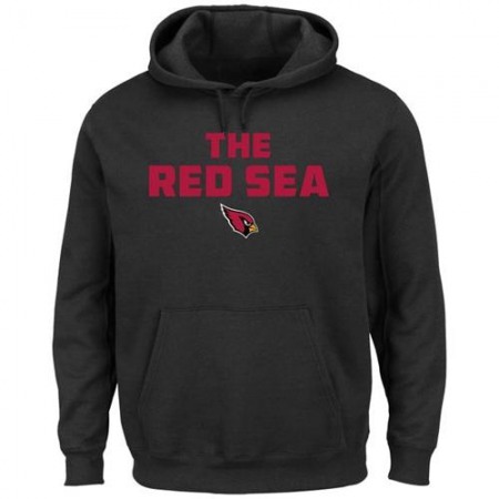 Arizona Cardinals Hot Phrase Pullover Hoodie Black