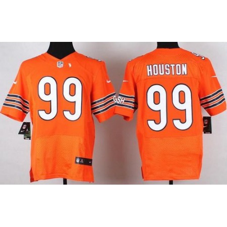 Bears #99 Lamarr Houston Orange Alternate Men's Stitched NFL Elite Jersey